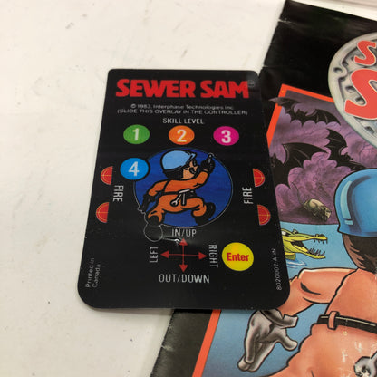 Sewer Sam (Mattel Intellivision, 1983) Complete in Original Box w Manual CIB
