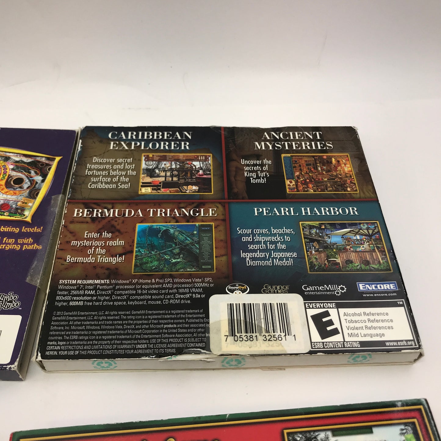 Lot of 9 Find-It, Multi-Game Packs for PC [Luxor, Mahjongg, Atari2600 and More]