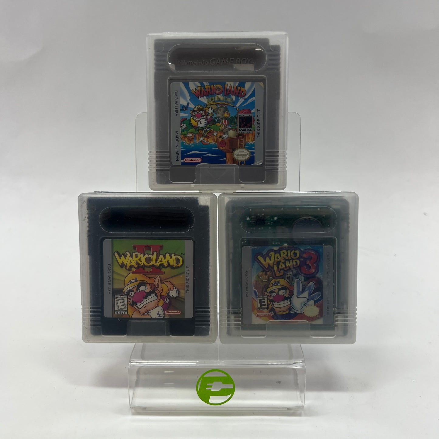 Lot of 3 Wario Land Nintendo Game Boy Games
