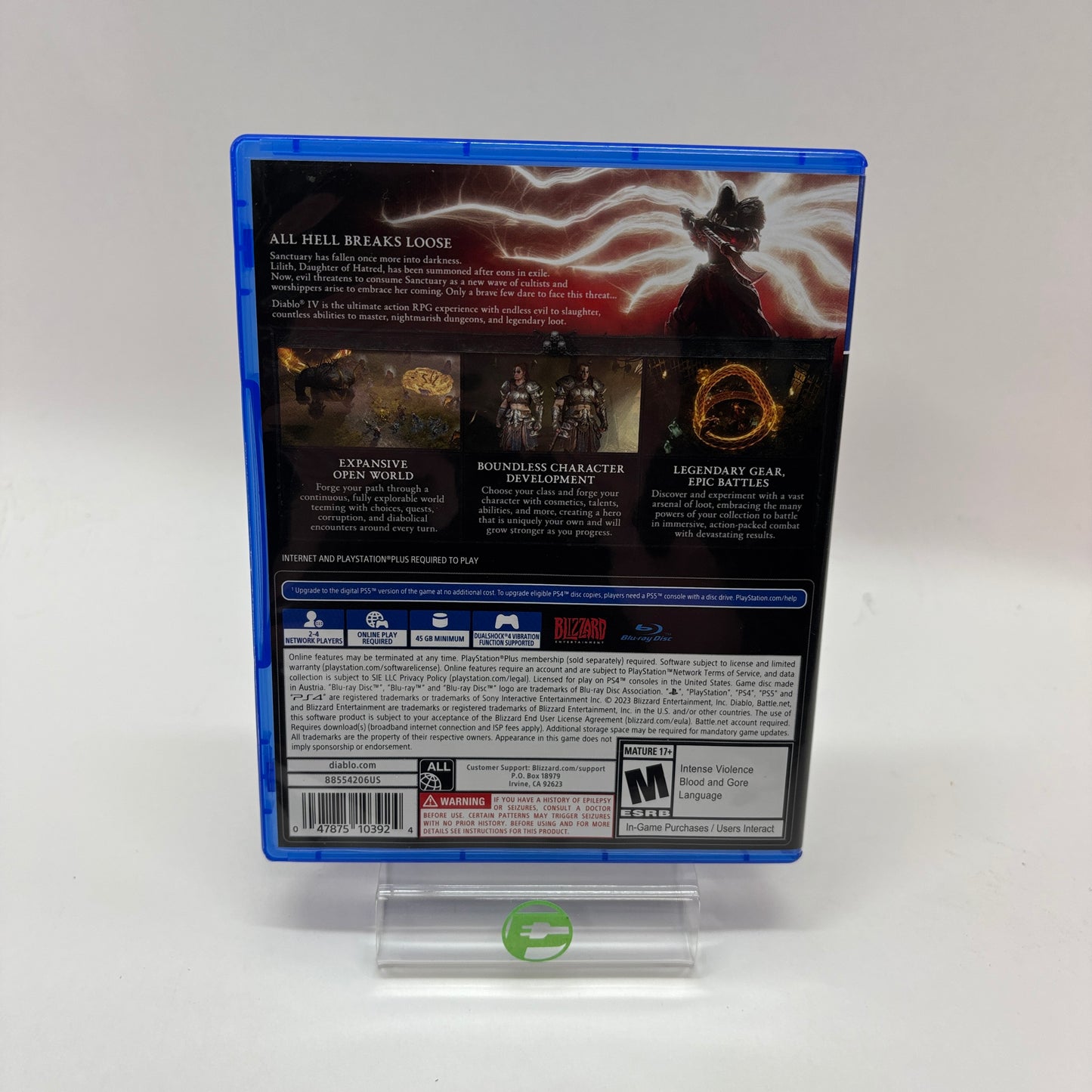 Diablo IV (Sony PlayStation 4 PS4, 2023)