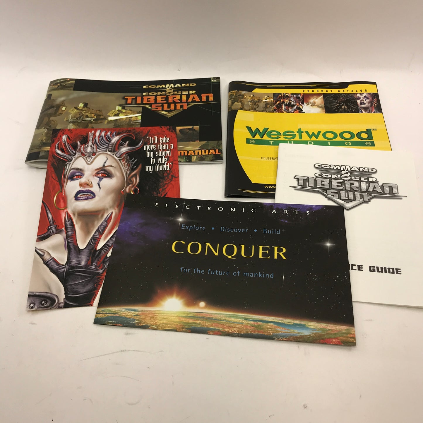 Command & Conquer: Tiberian Sun (PC, 1989) Complete in Original Big Box CIB