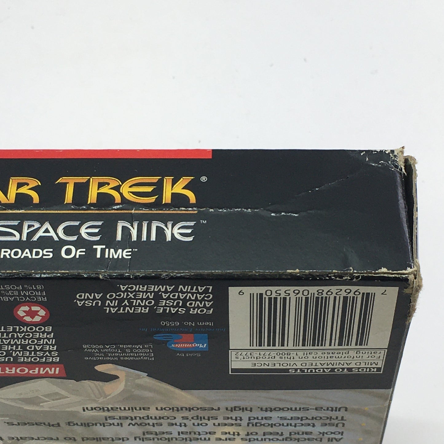 Star Trek Deep Space Nine Crossroads Of Time (Super Nintendo SNES, 1995)
