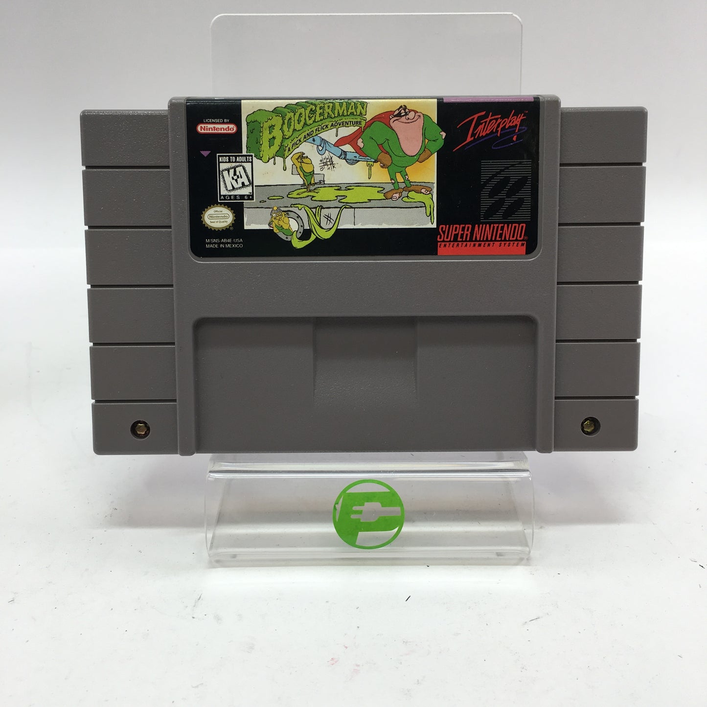 Boogerman A Pick and Flick Adventure (Super Nintendo SNES, 1995)