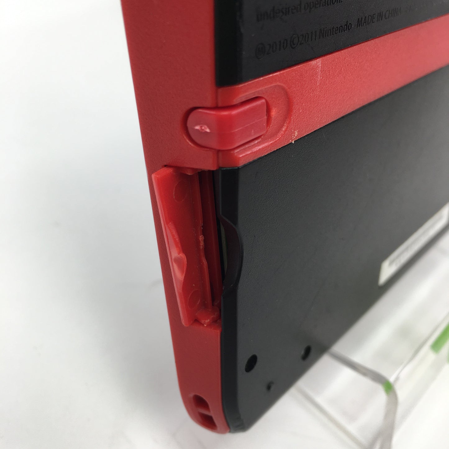 Nintendo 2DS Handheld Game Console FTR-001 Black/Red w 4 Games