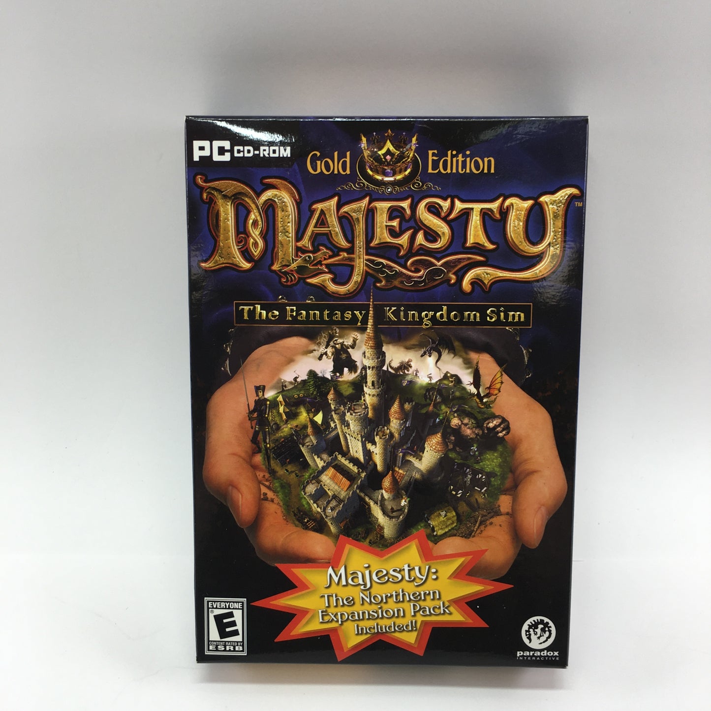 New Majesty: Gold Edition (PC, 2001) Factory Sealed