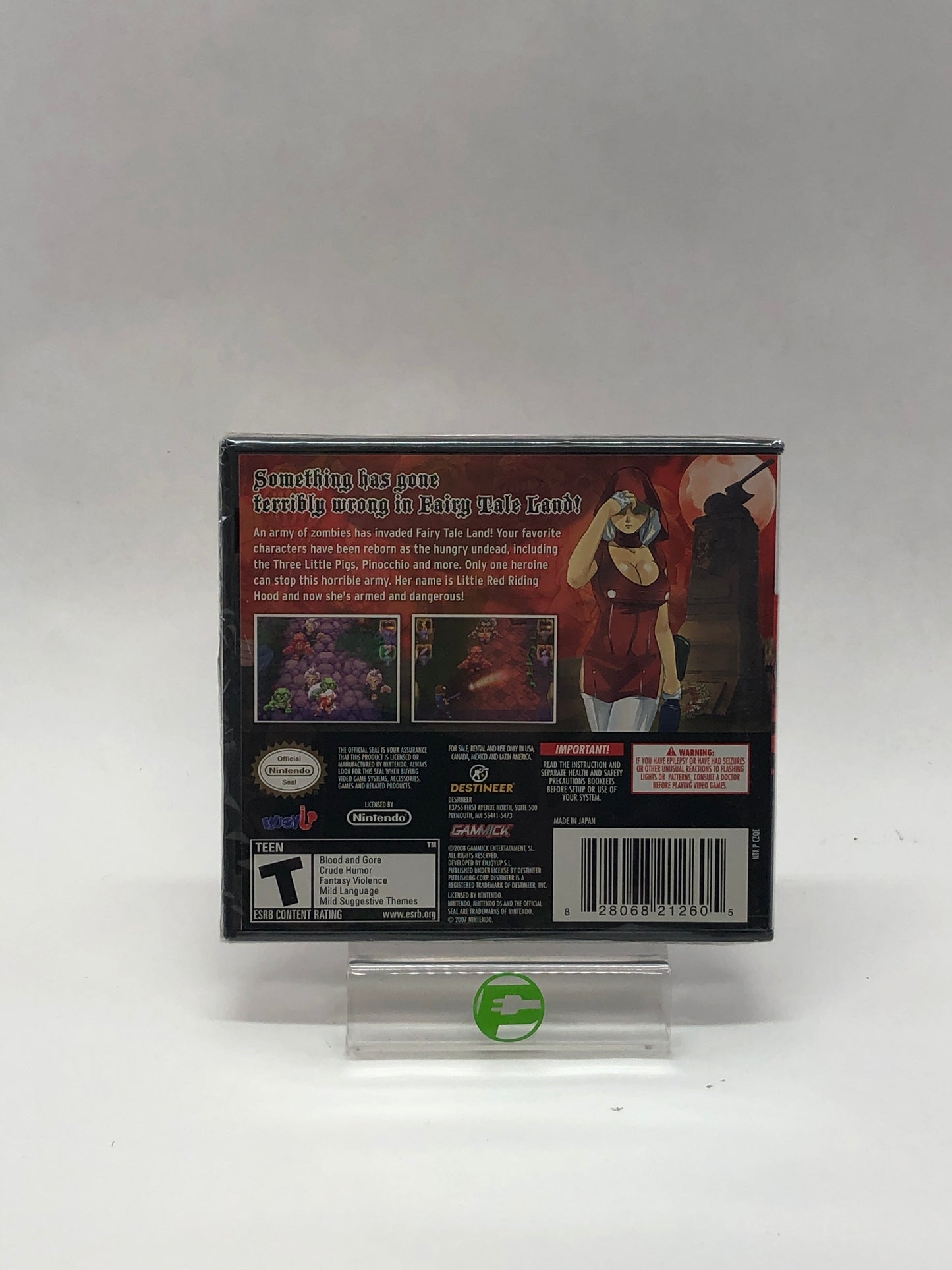 New Little Red Riding Hood's Zombie BBQ (Nintendo DS, 2008)