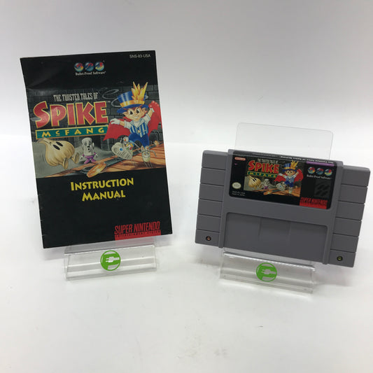 The Twisted Tales of Spike McFang (Super Nintendo SNES, 1992) Tested Works