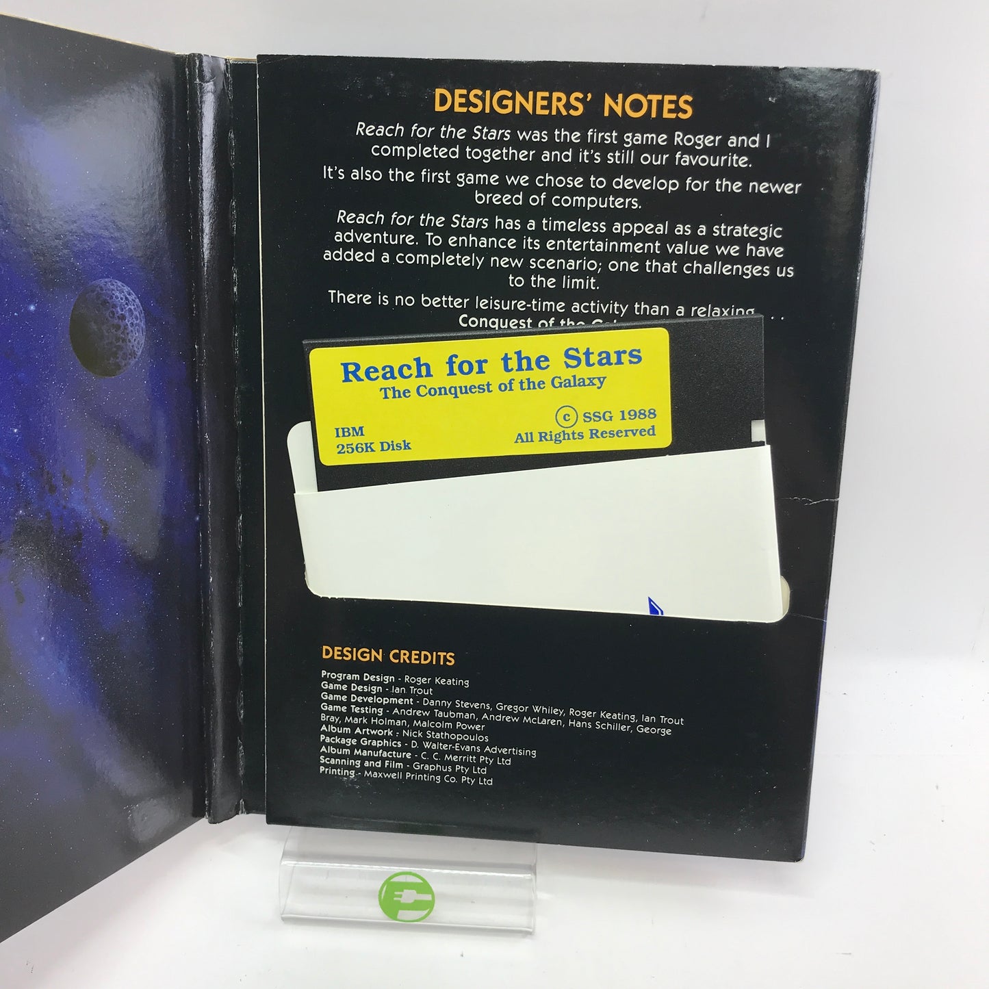 Reach For The Stars: The Conquest Of The Galaxy - Third Edition (PC, 1987)