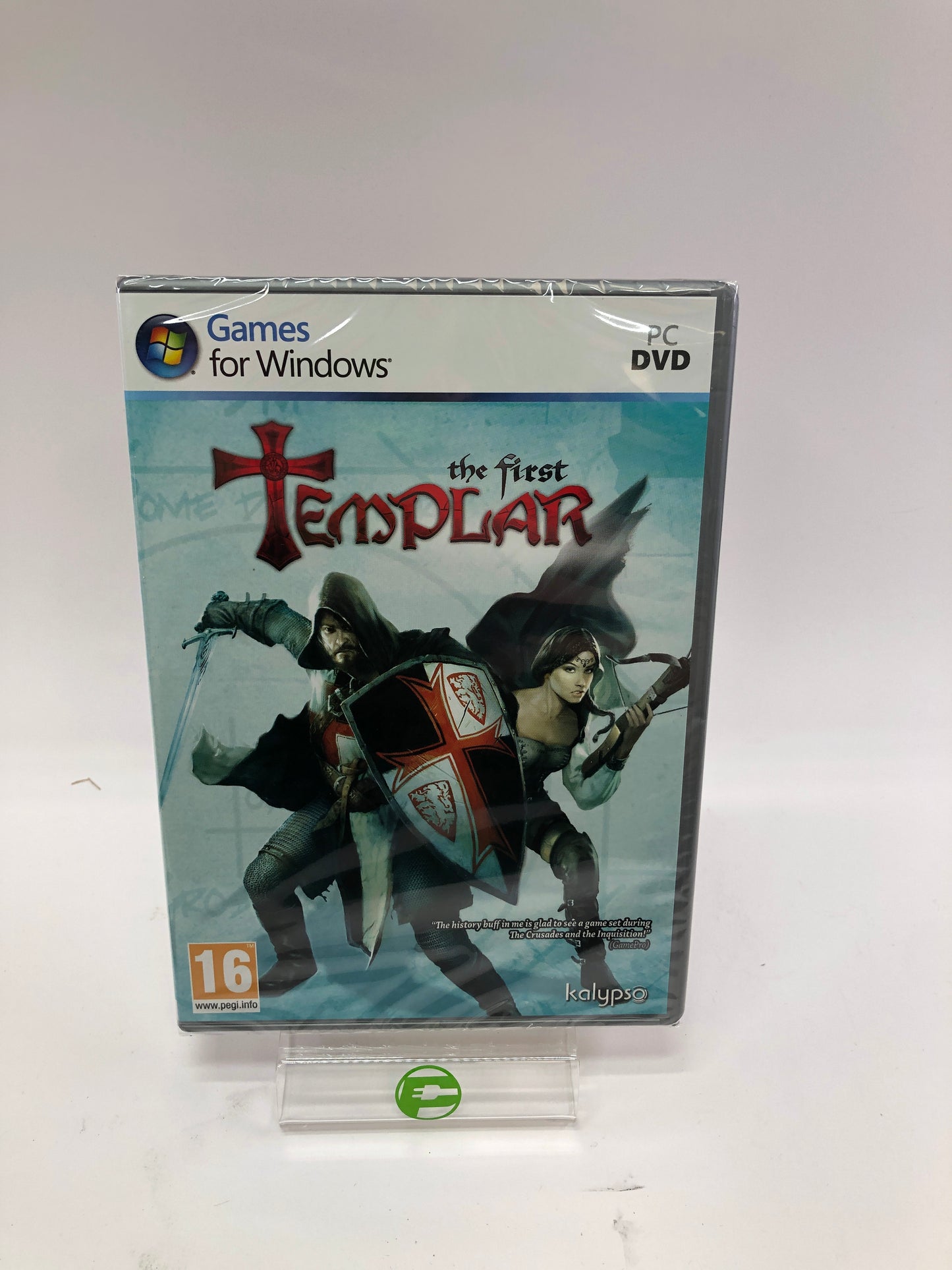 New The First Templar (PC, 2011) Factory Sealed EU Version