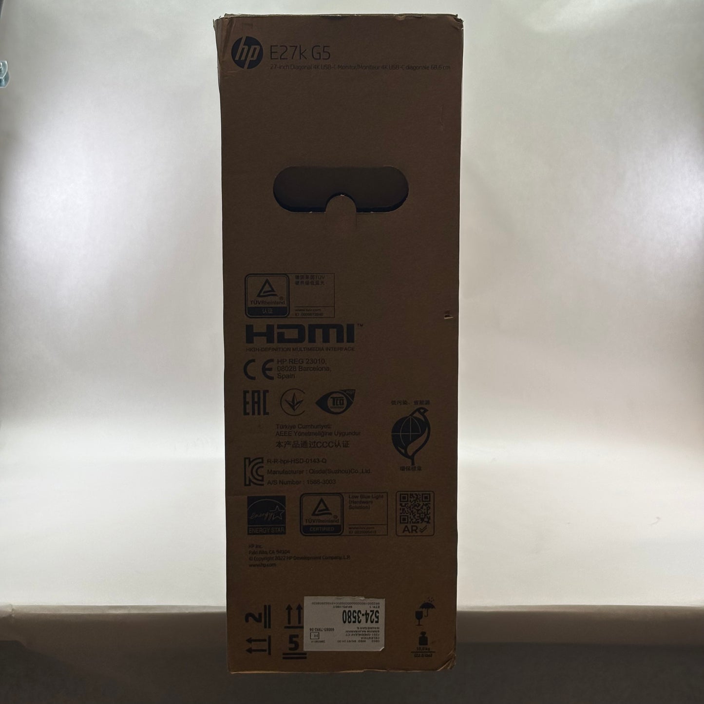 New HP 27" E27K G5 4K UHD LCD IPS Display Monitor