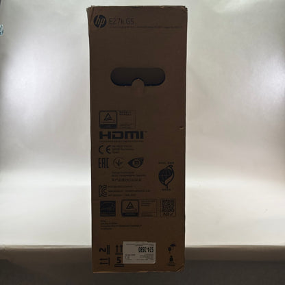 New HP 27" E27K G5 4K UHD LCD IPS Display Monitor