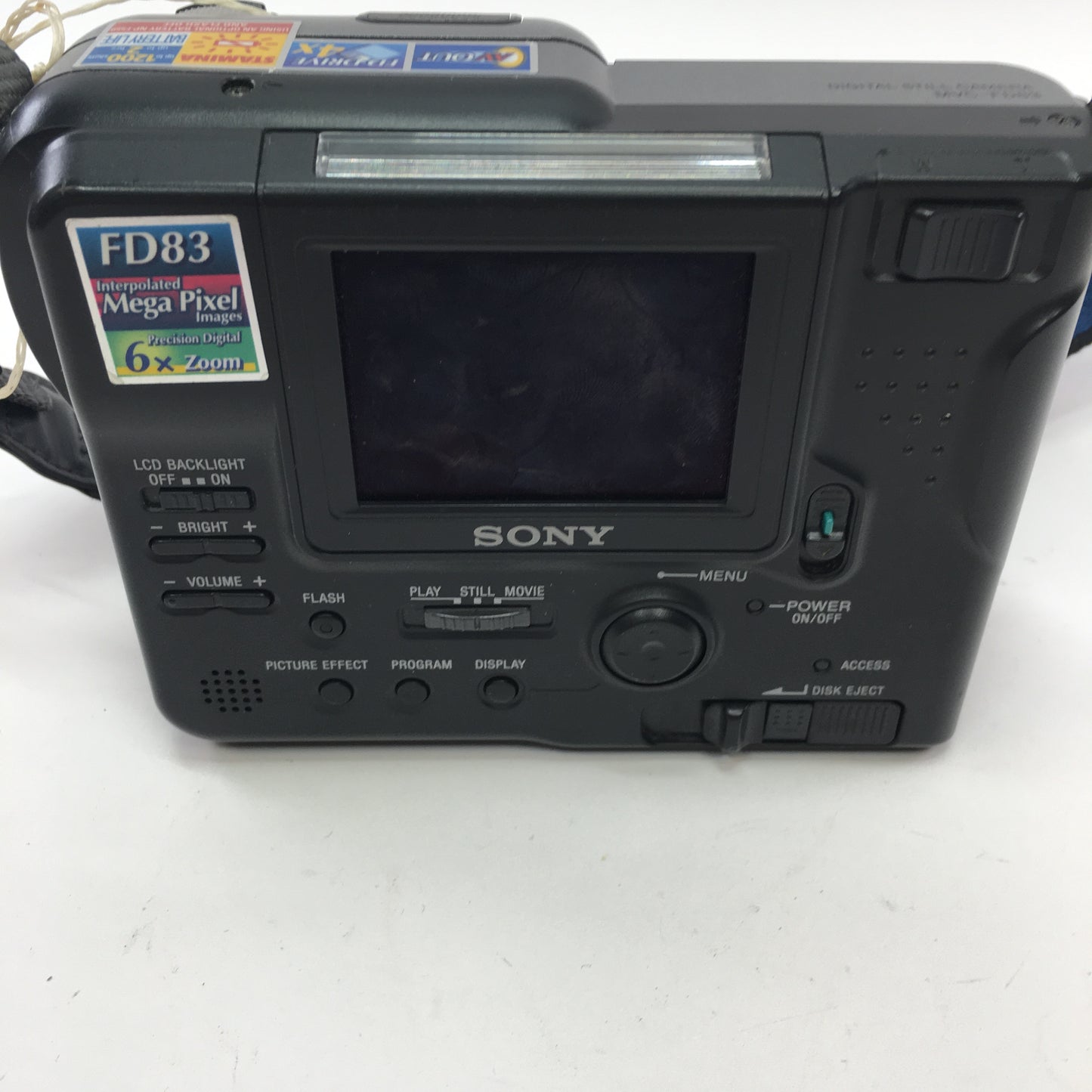 Sony FD83 Digital Still-Camera MVC-FD83 w Neck Strap