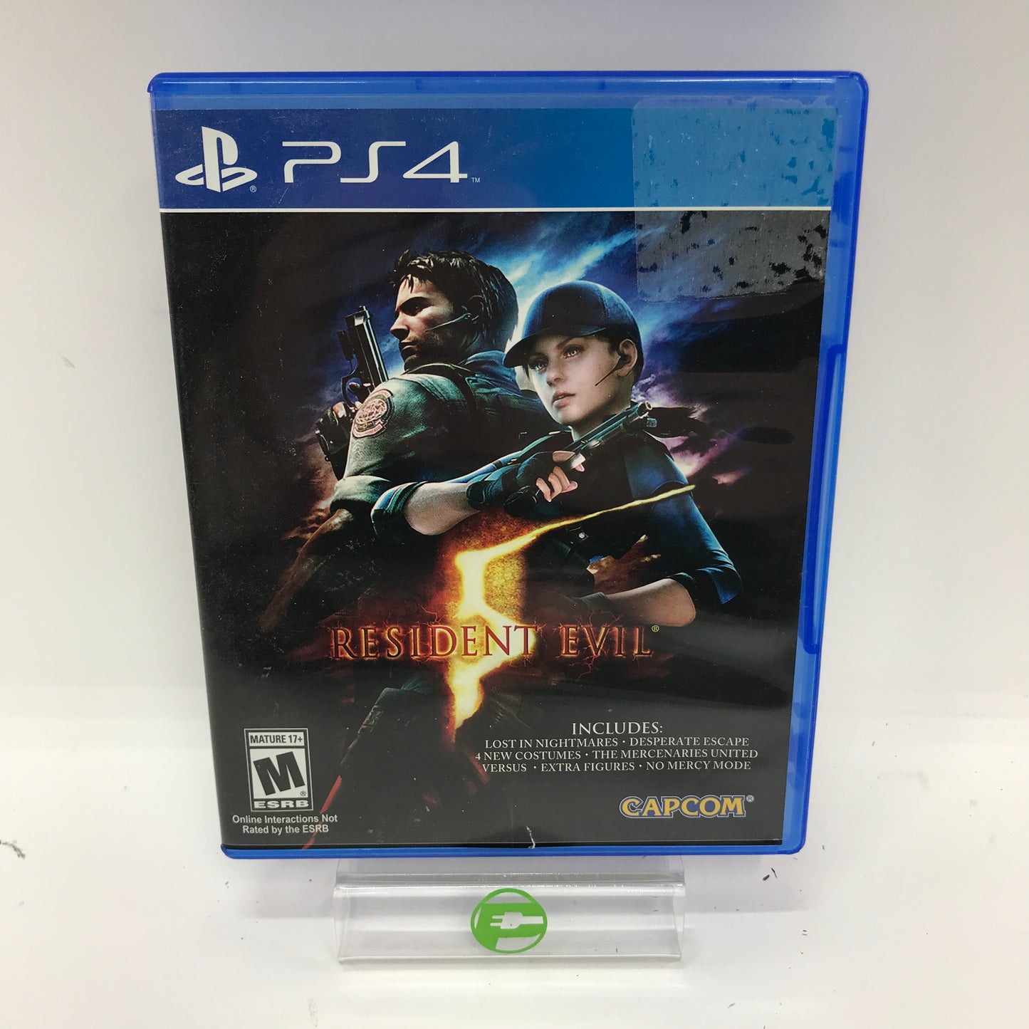 Resident Evil 5 (Sony PlayStation 4 PS4, 2016) With Original Box