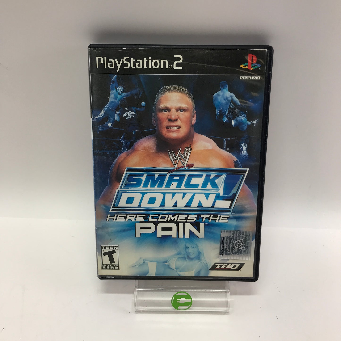 WWE Smackdown Here Comes the Pain (Sony PlayStation 2 PS2, 2003) CIB w Manual
