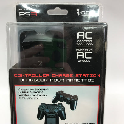 New Icon Ps3 Controller Charging Station 1610F-02 for DualShock 3 Controllers