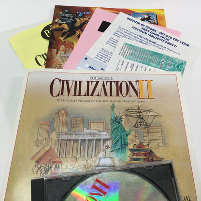 Sid Meier's Civilization [2-5] and Avalon Hill's Advanced Civilization for PC