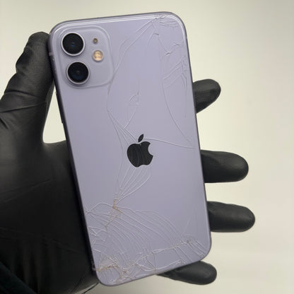 Broken T-Mobile Apple iPhone 11 64GB MWK52LL/A Read Description