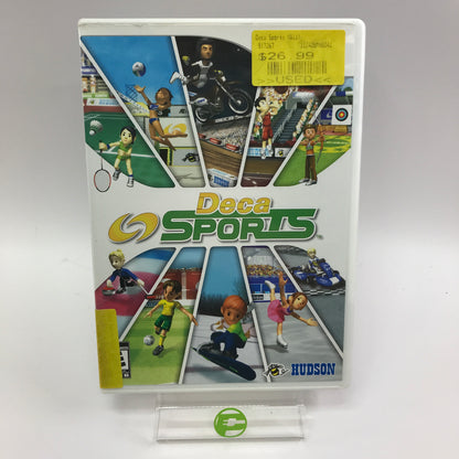 Deca Sports (Nintendo Wii, 2008) Complete in Original Box w Manual CIB