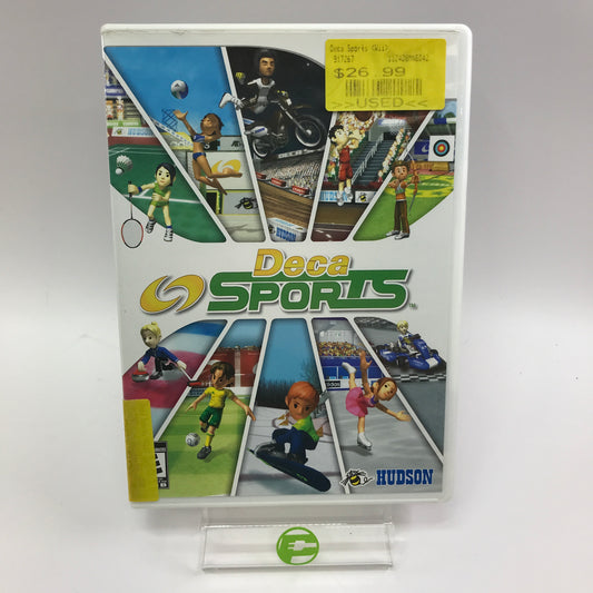 Deca Sports (Nintendo Wii, 2008) Complete in Original Box w Manual CIB