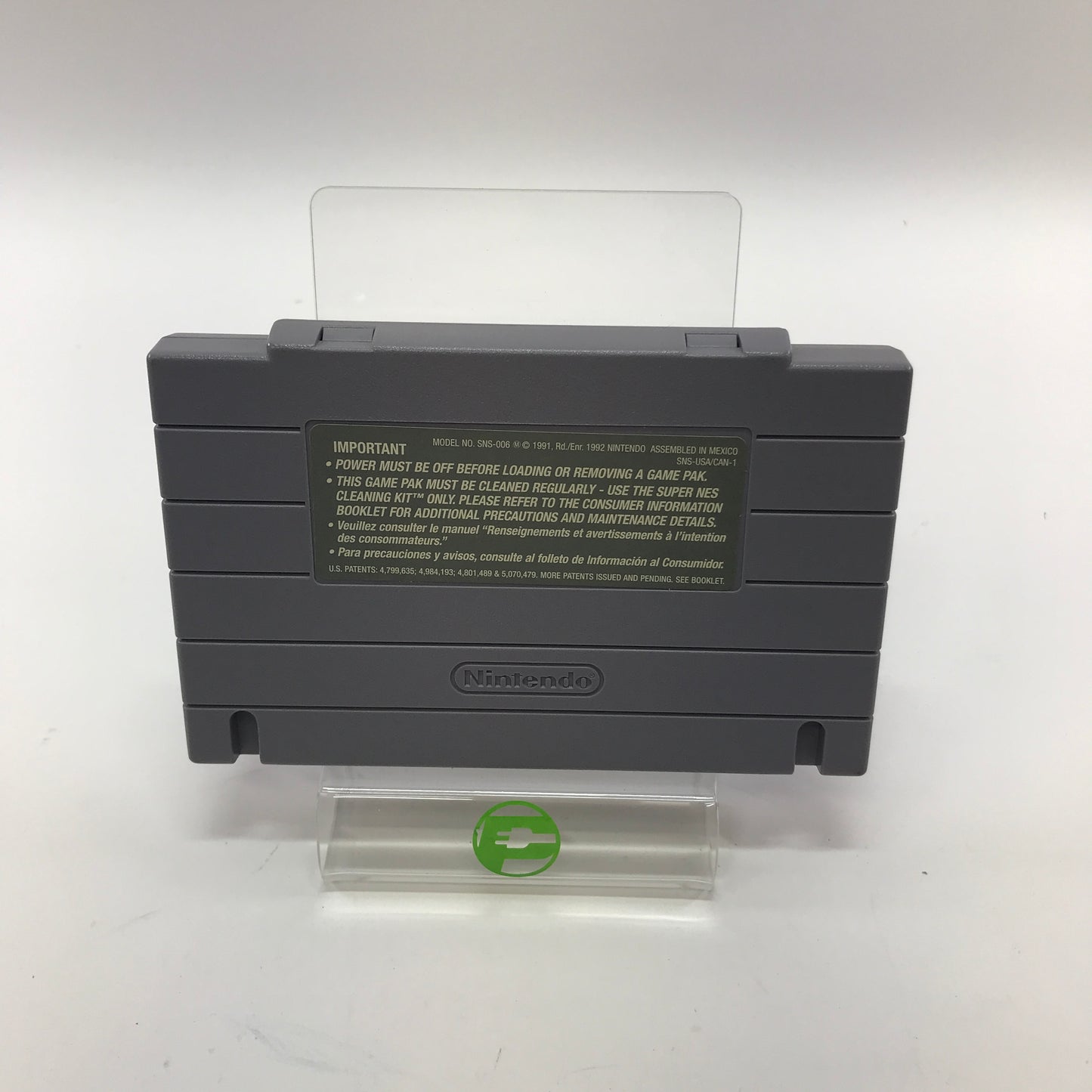 Pitfall The Mayan Adventure (Super Nintendo SNES, 1994) Tested Works
