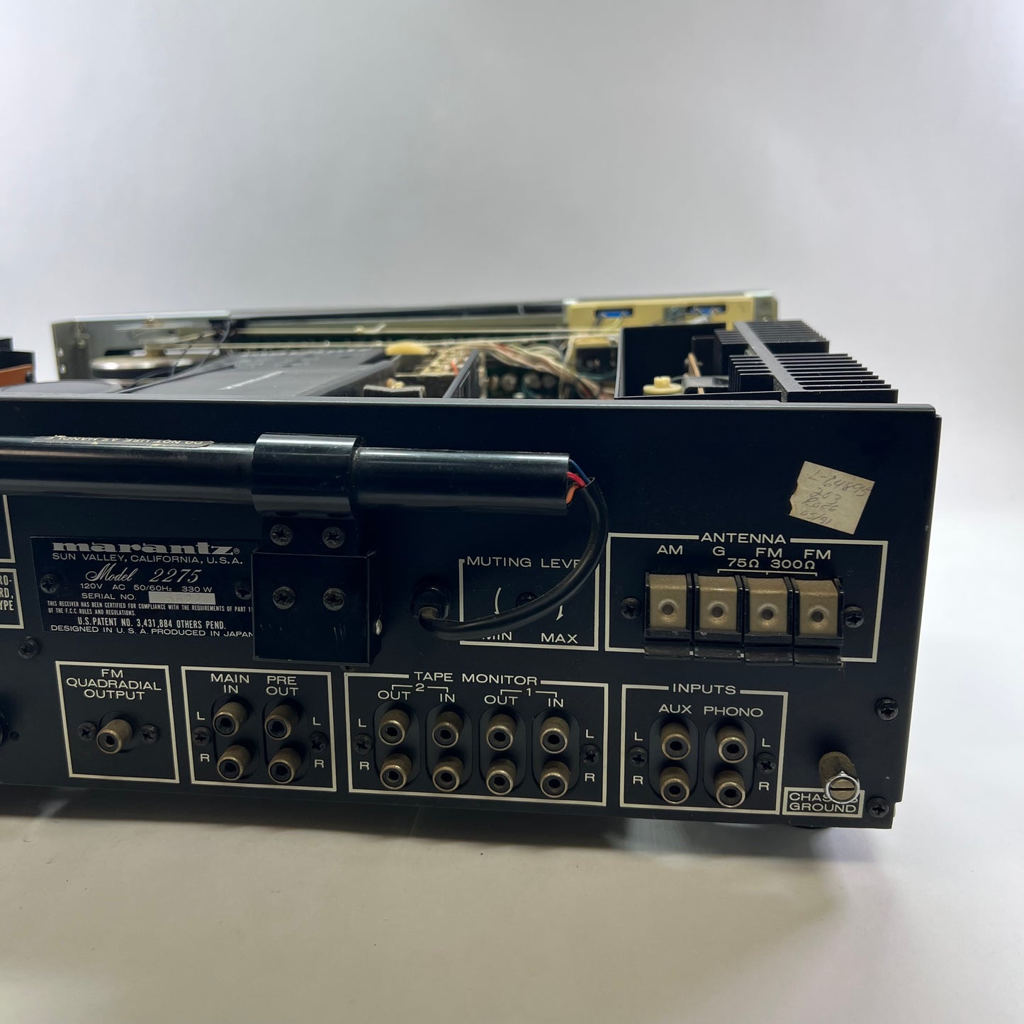Broken Marantz 2275 Stereophonic Receiver Read Description