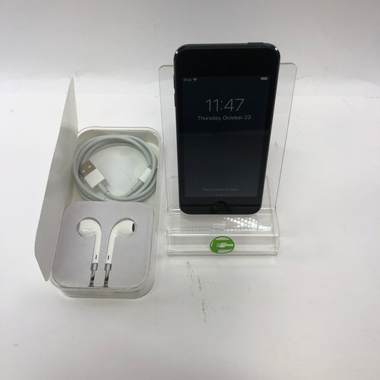 Apple iPod Touch 6th Gen 32GB Space Gray MKJ02LL/A With Box and EarPods