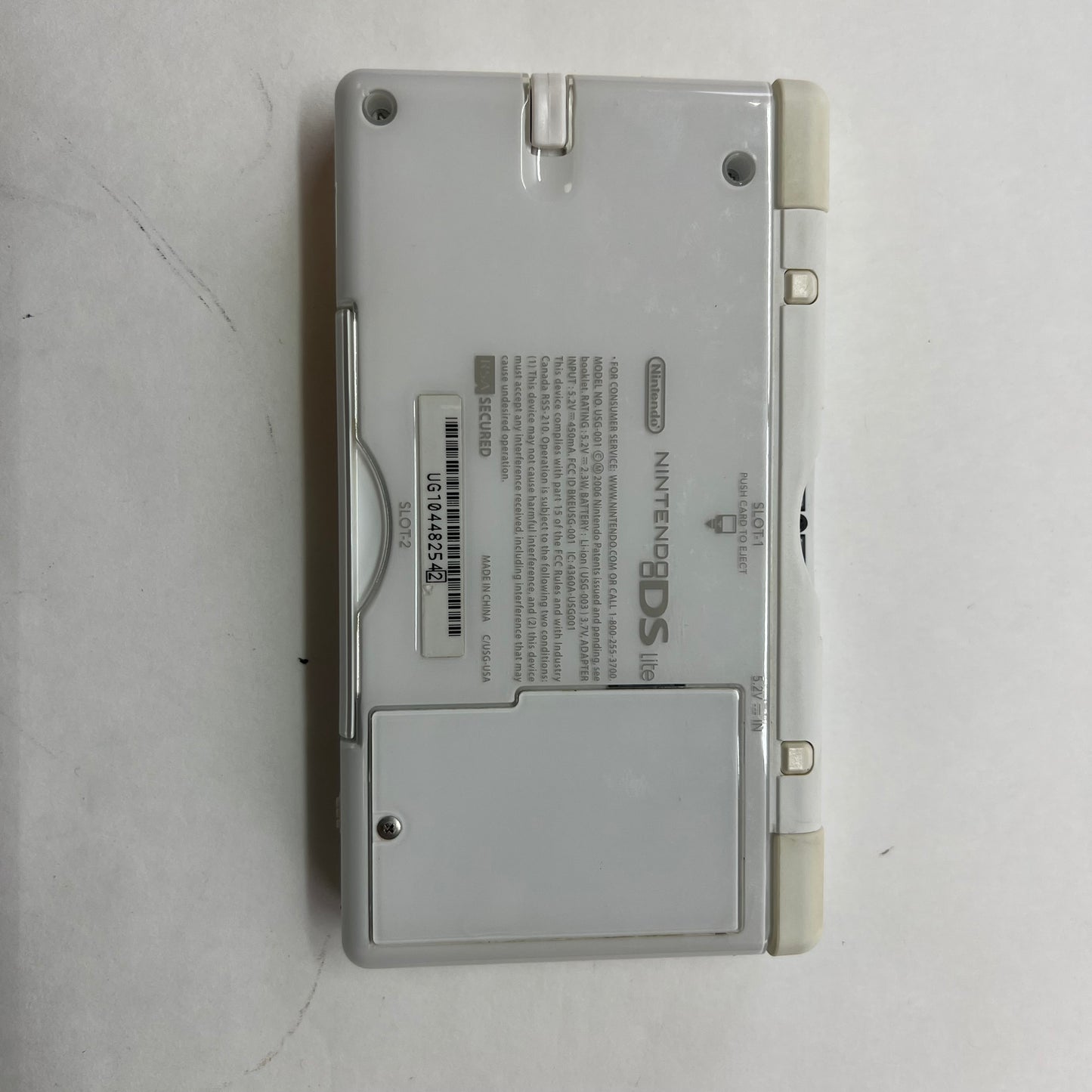 Nintendo DS Lite Handheld Game Console White