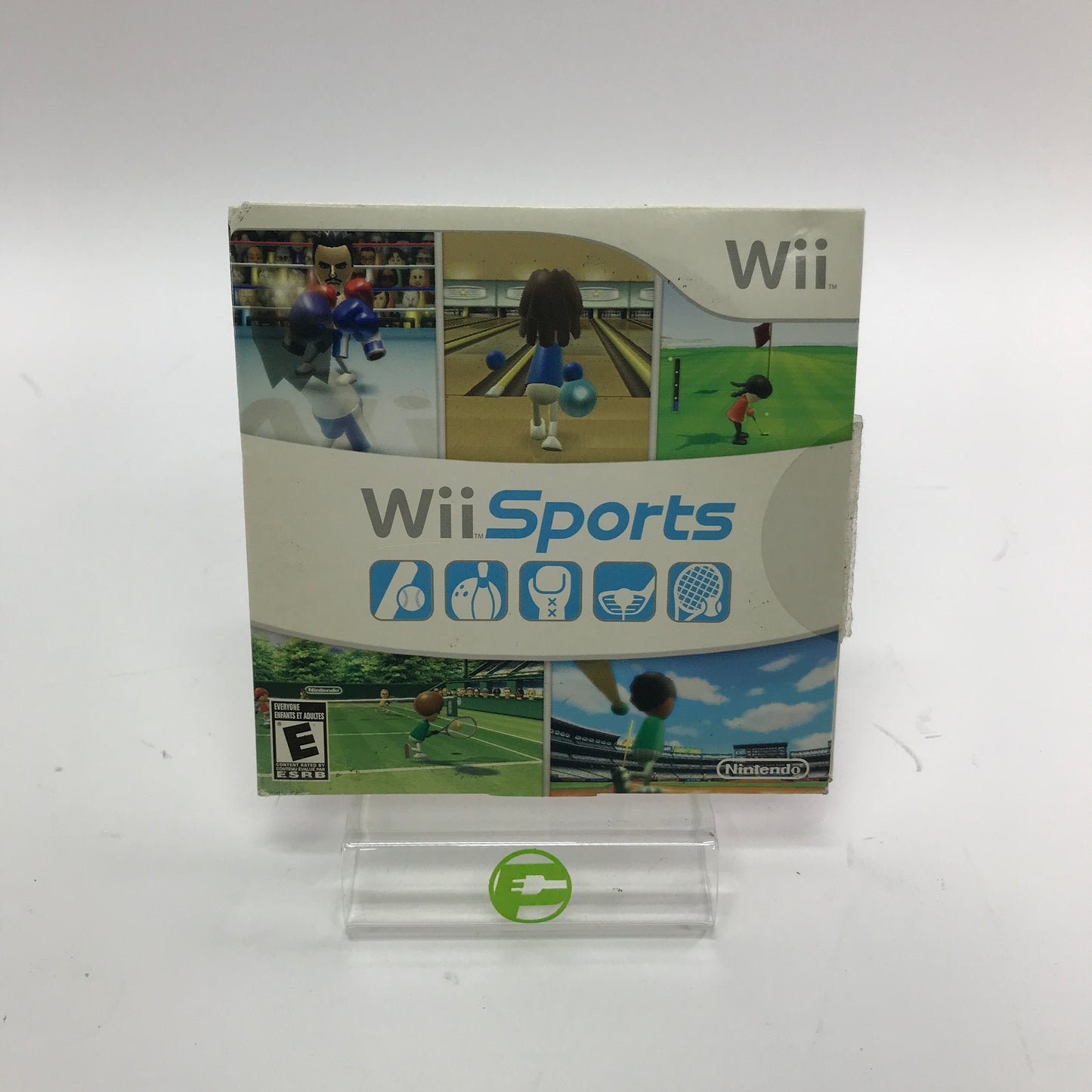 Nintendo Wii Video Game Console RVL-001 White No Sports Resort Disc READ