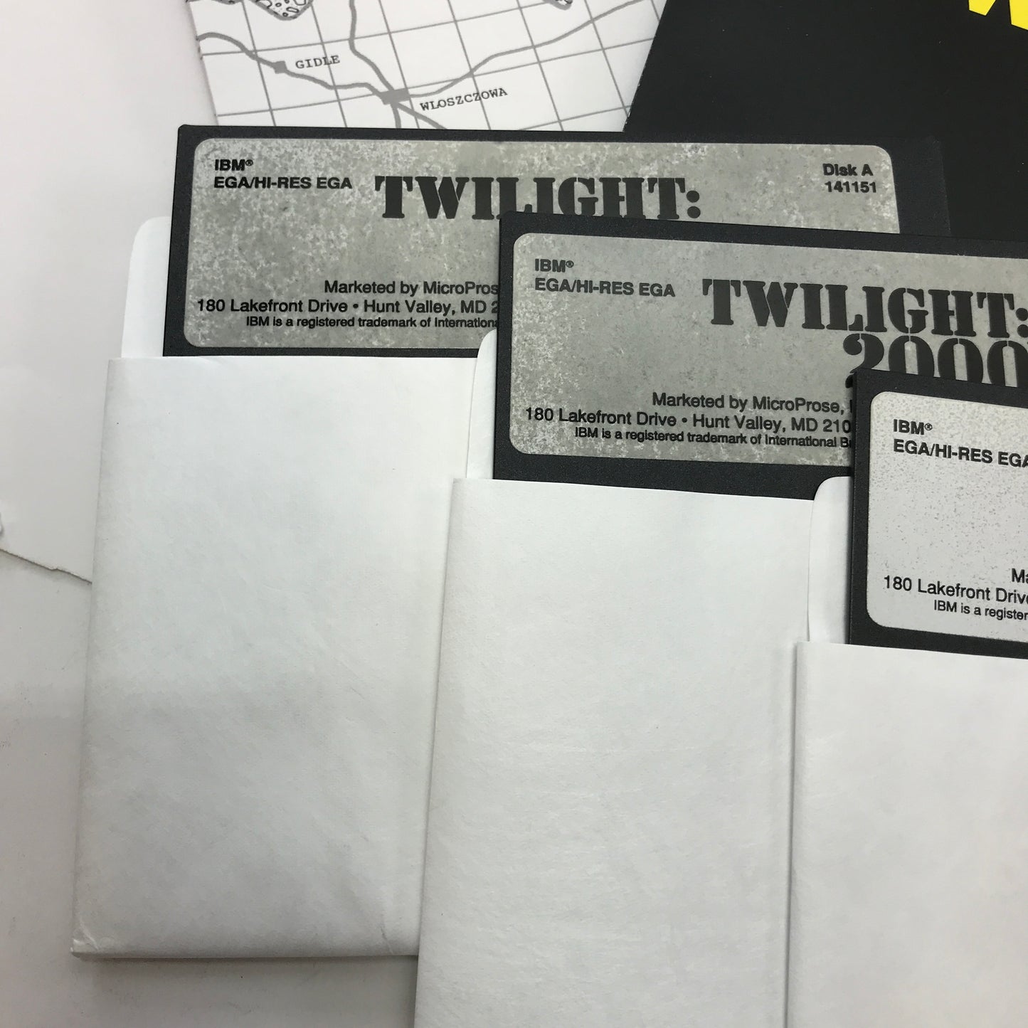 Twilight 2000 (PC, 1990) Complete in Original Box CIB