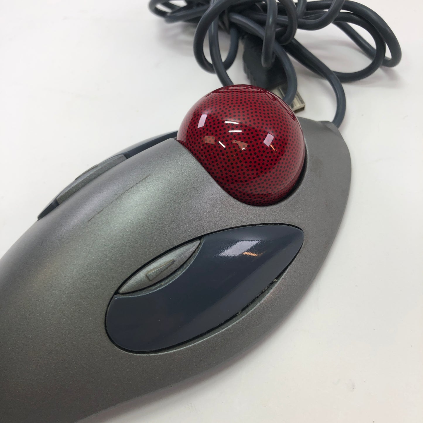 Logitech 8043770000 Wired Marble Mouse Tested and Working w Marble