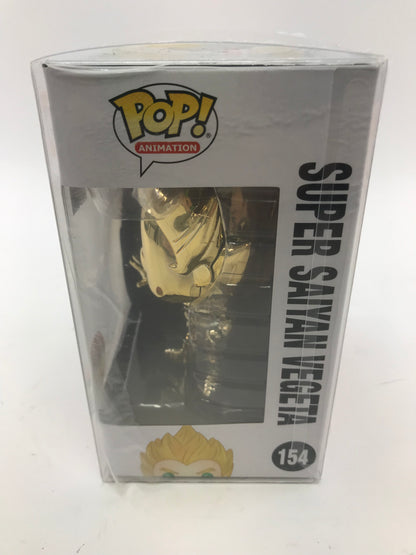 New Funko Pop Super Saiyan Vegeta Gold Dragon Ball Z #154 San Diego 2018