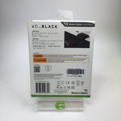New Western digital WD-Black C50 Storage Expansion Card for Xbox Factory Sealed