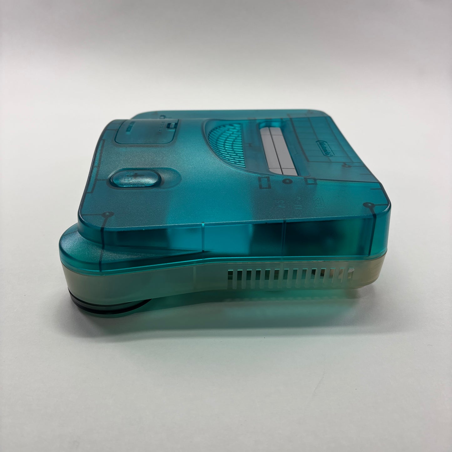 Nintendo 64 N64 Video Game Console And Controller NUS-001 Ice clear blue