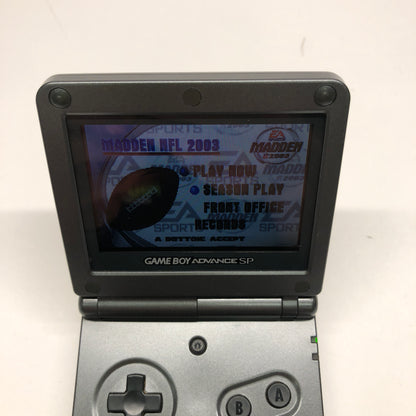 Nintendo Game Boy Advance SP Game Console AGS-101 Graphite New Batt IPS