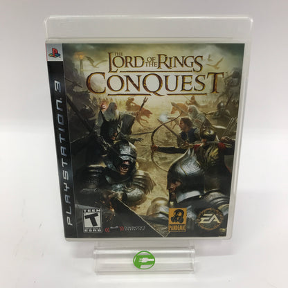 Lord of the Rings Conquest (Sony PlayStation 3 PS3, 2009) CIB