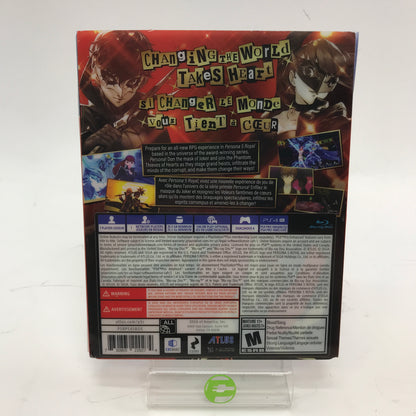 Persona 5 Royal [Steelbook Edition] (Sony PlayStation 4 PS4, 2020)