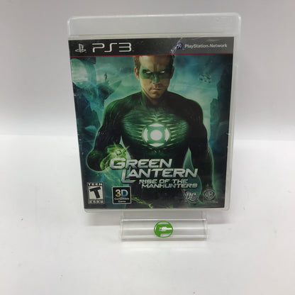Green Lantern: Rise of the Manhunters (Sony PlayStation 3 PS3, 2011) CIB