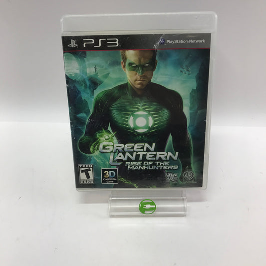 Green Lantern: Rise of the Manhunters (Sony PlayStation 3 PS3, 2011) CIB