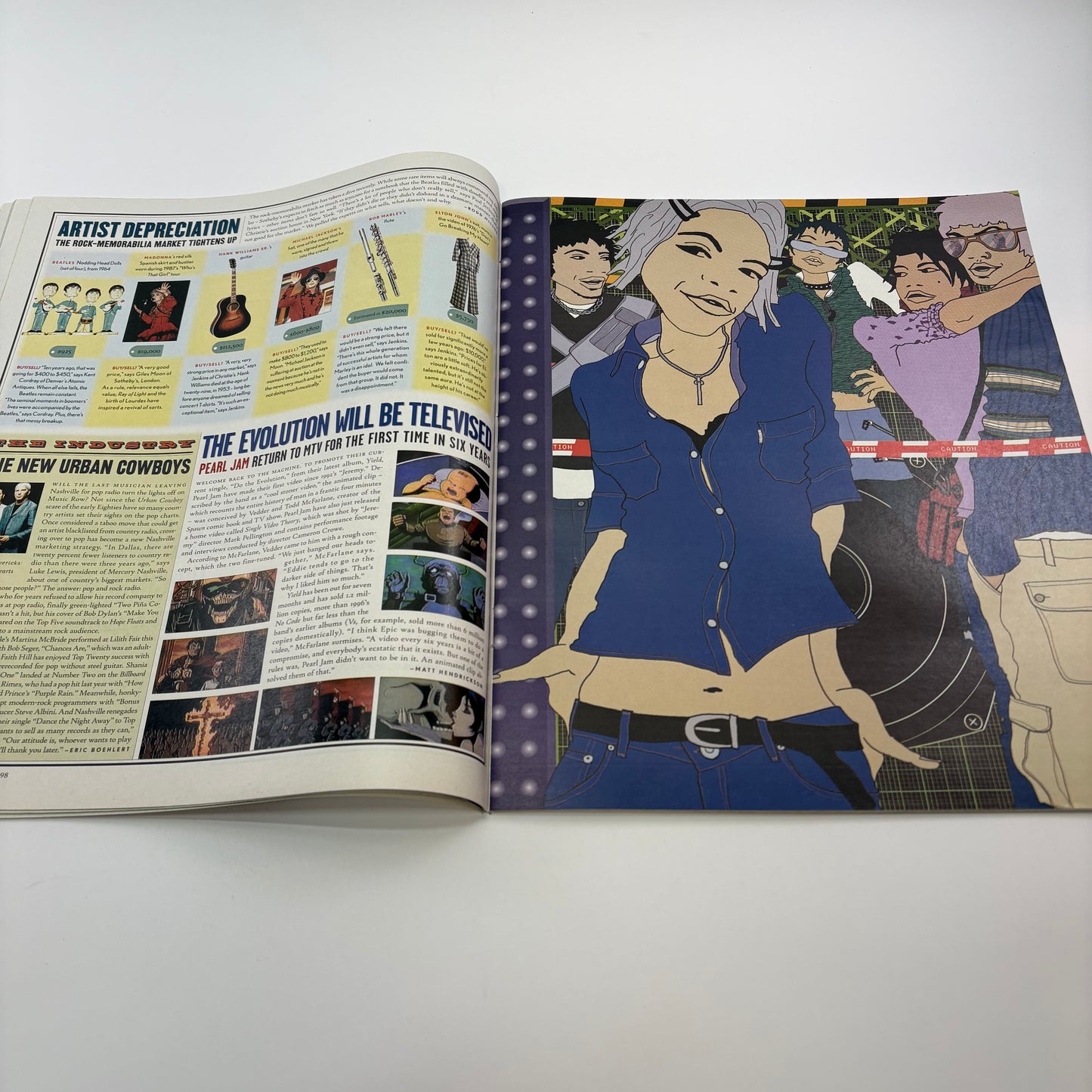 RollingStones Janet Jackson October 1, 1998 Magazine ISSUE 796