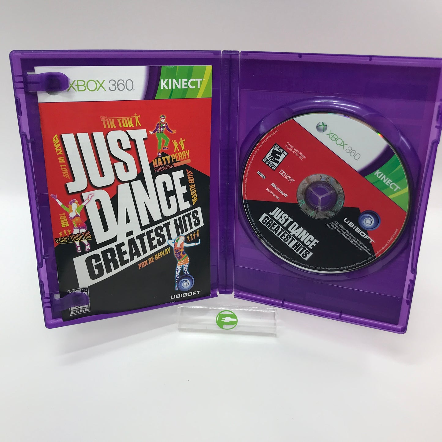 Just Dance Greatest Hits (Microsoft Xbox 360, 2012) Complete in Original Box CIB