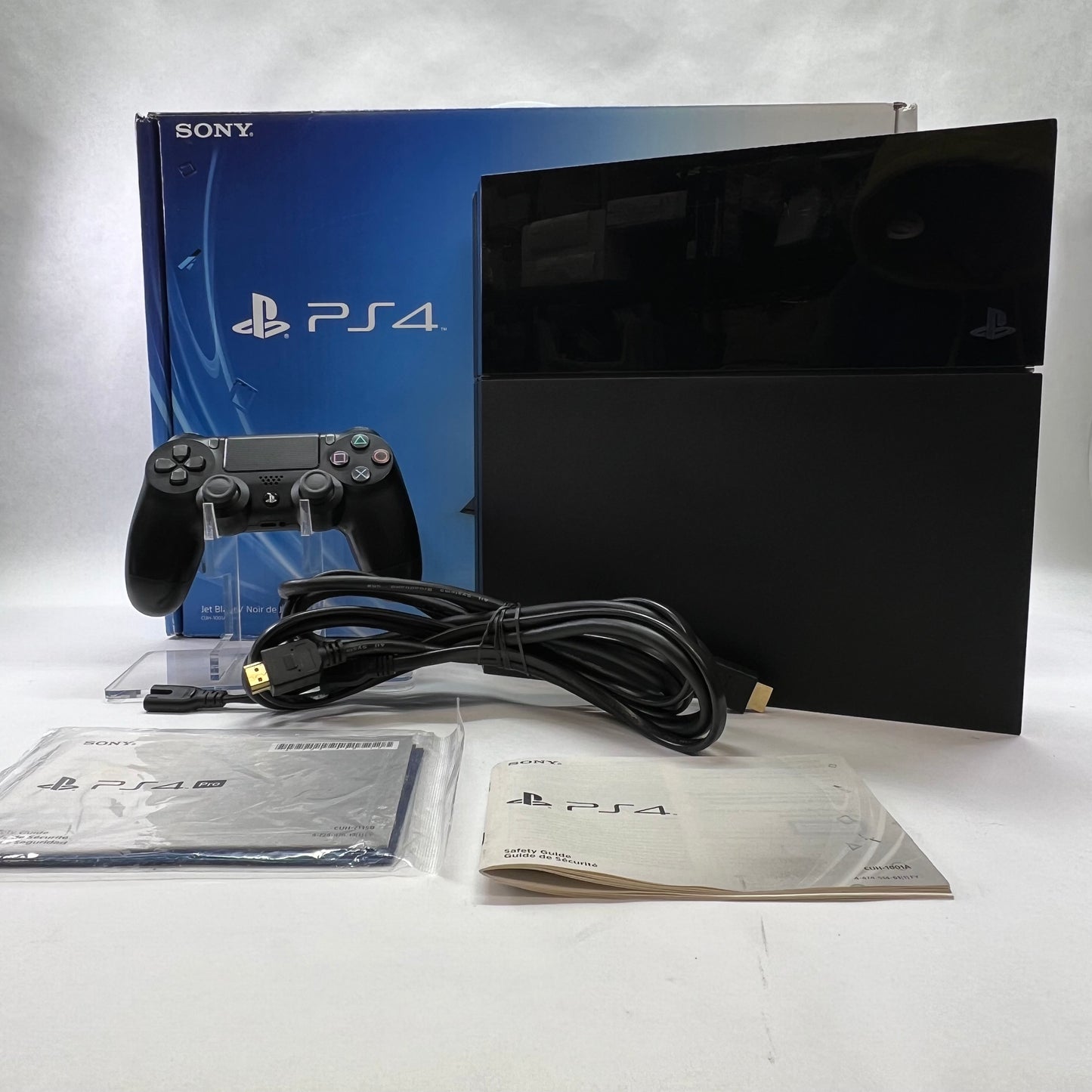 Sony PlayStation 4 PS4 500GB MB071766331 + HDMI Cable + Power Cable + Genuine Controller