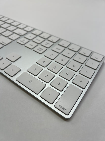 Apple Magic Keyboard with Numeric Keypad White MQ052LL/A