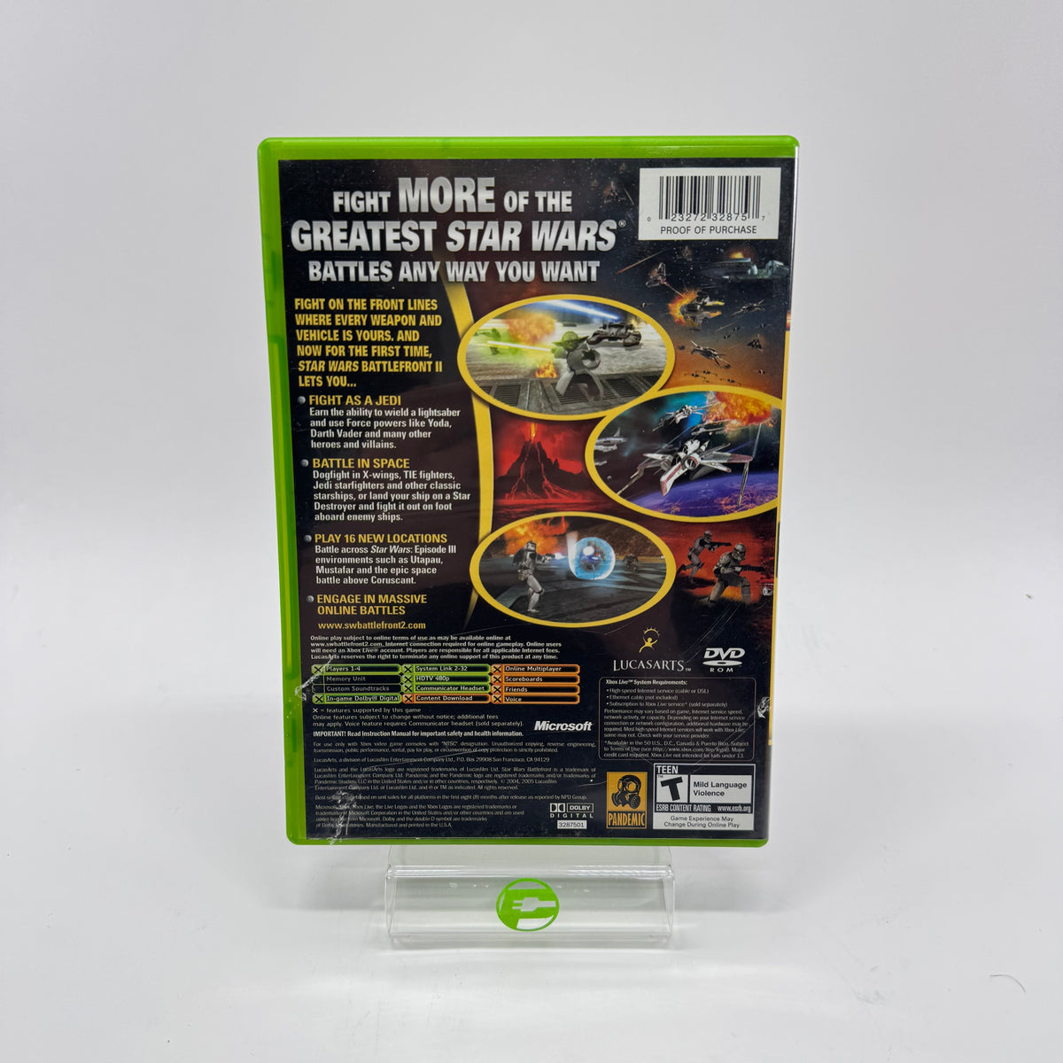 Star Wars Battlefront 2 (Microsoft Xbox, 2005)