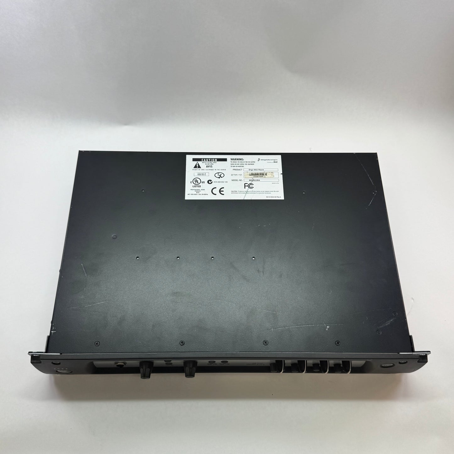 Digidesign 002 Rack FireWire Audio Interface, 4 Mic Inputs, MIDI, S/PDIF