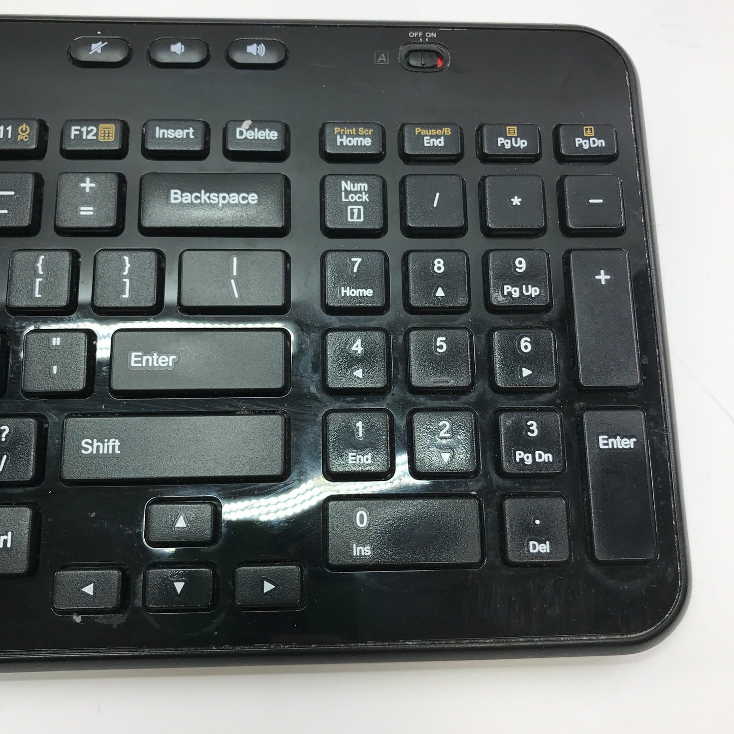 Logitech k360 Wireless Keyboard Full Size Compact USB Keyboard Working