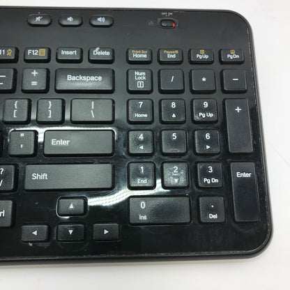 Logitech k360 Wireless Keyboard Full Size Compact USB Keyboard Working