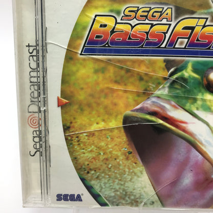 Sega Bass Fishing (Sega Dreamcast, 1999) Complete in Original Box CIB