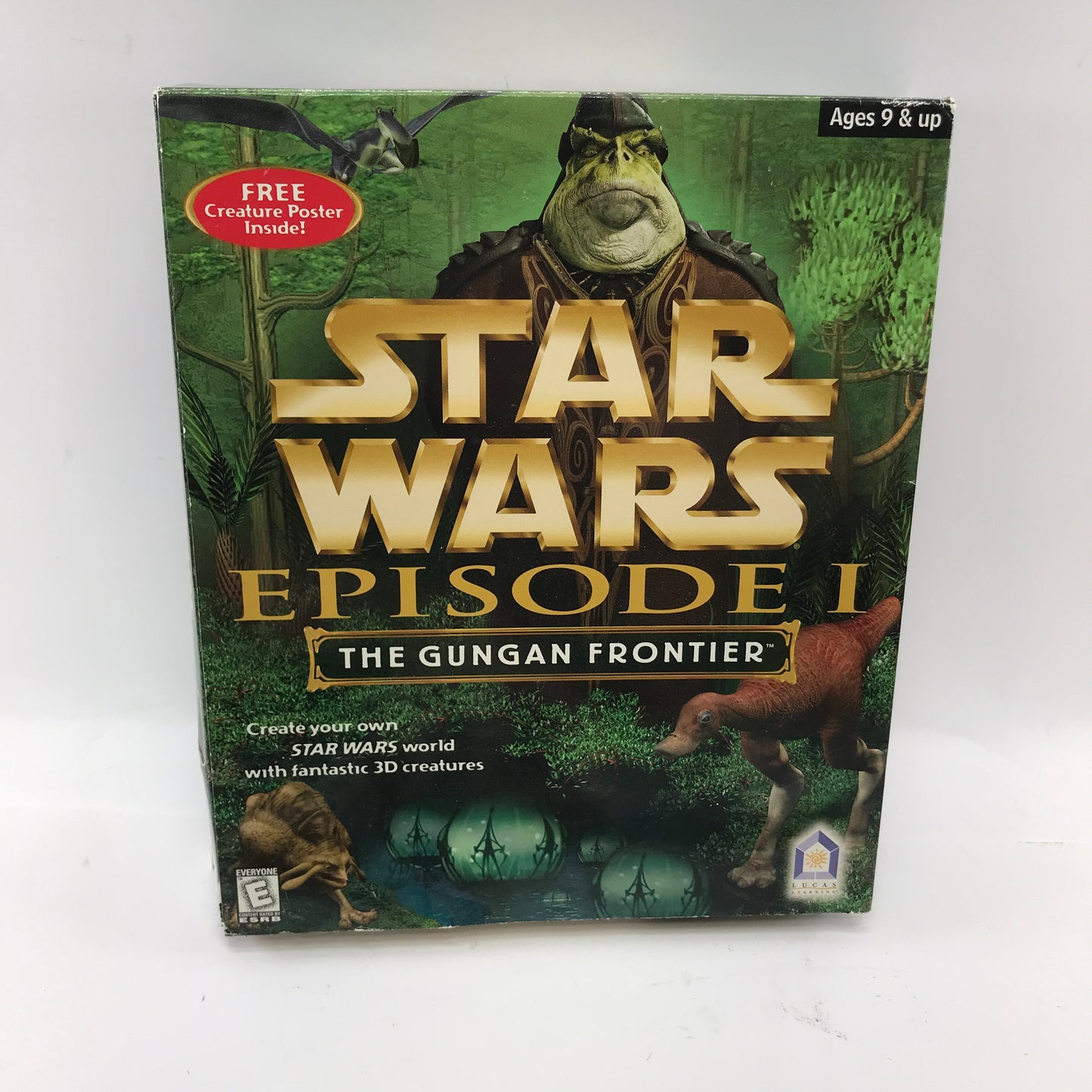 Star Wars Episode I: The Gungan Frontier (PC, 1999) w Poster and Manual CIB