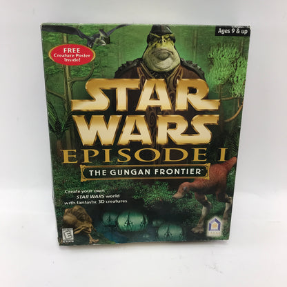 Star Wars Episode I: The Gungan Frontier (PC, 1999) w Poster and Manual CIB
