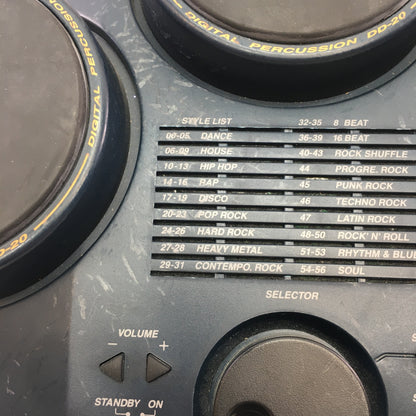 Yamaha dd-20 Digital Percussion Pad Tested and Working